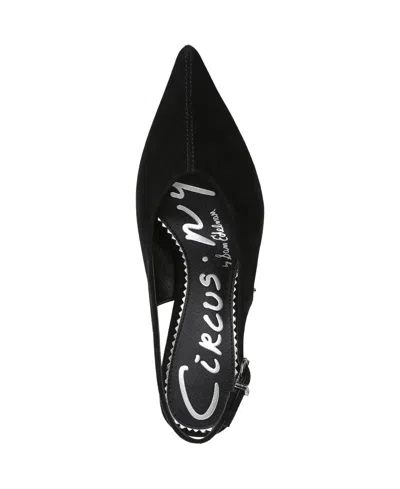 Circus Ny By Sam Edelman Women's Fawn High-vamp Pointed Toe Pumps In Black