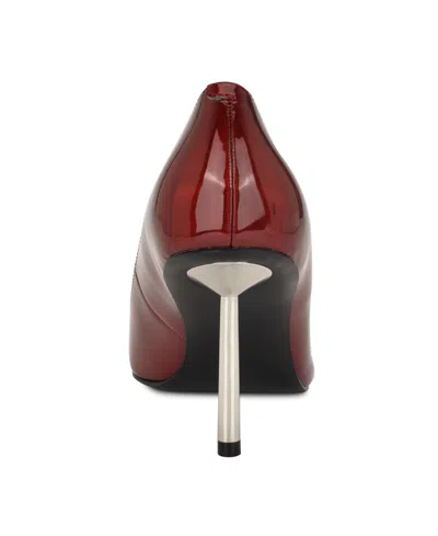 Nine West Women's Deonne Pointy Toe Stiletto Pumps In Red