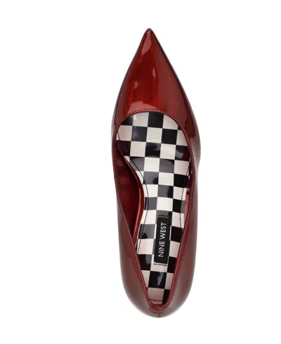 Nine West Women's Deonne Pointy Toe Stiletto Pumps In Red