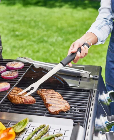 Henckels Bbq 4-pc Stainless Steel Grill Tool Set In Silver