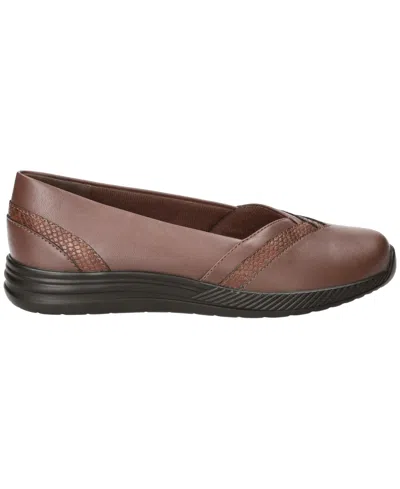 Easy Street Kiera Womens Bike Closed Toe Slip-on Shoe In Brown