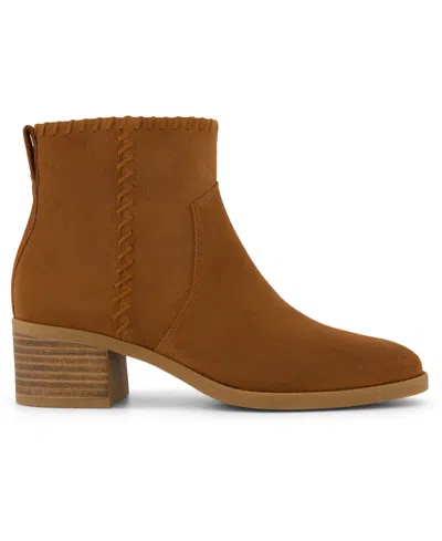 Toms Women's Womens Delilah Heeled Boot Water Repellent Amber In Brown