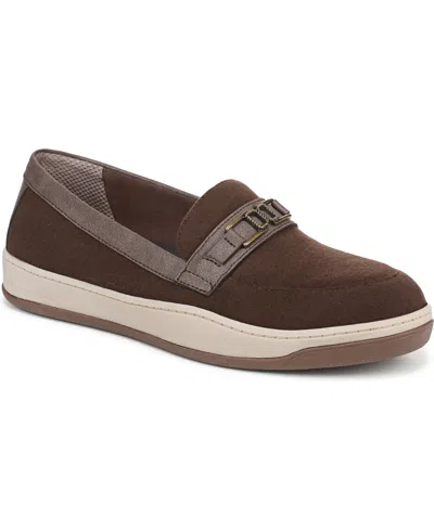 Lifestride Women's Daydream Washable Round Toe Loafers In Brown