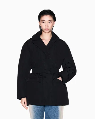 Armani Exchange Down Jackets In Black