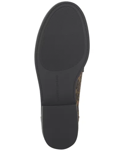 Lucky Brand Women's Floriss Tailored Penny Loafers In Black