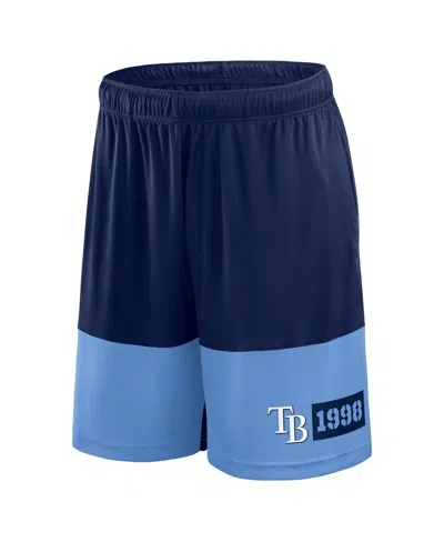 Fanatics Men's Navy Tampa Bay Rays Best Of The Best Shorts In Blue