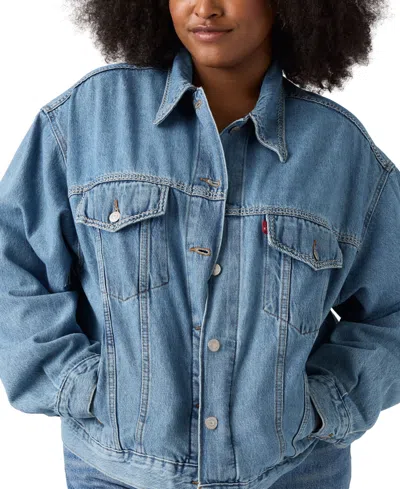 Levi's 90's Trucker Jacket (plus Size) In Blue