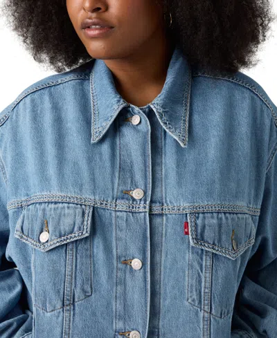 Levi's 90's Trucker Jacket (plus Size) In Blue