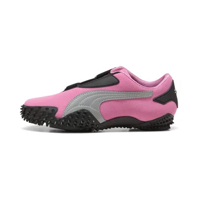 Puma Sneakers Featuring Textured Sole And Contrast Panels In Pink