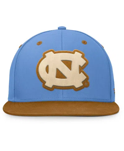 Fanatics Men's Carolina Blue/brown North Carolina Tar Heels Noboa Fitted Hat In Blue