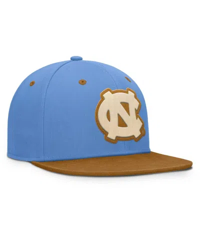 Fanatics Men's Carolina Blue/brown North Carolina Tar Heels Noboa Fitted Hat In Blue