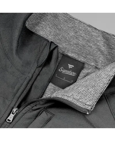 Fanatics Men's And Women's Black/heather Gray Chicago Bears Front Office Tonal Full-zip Jacket