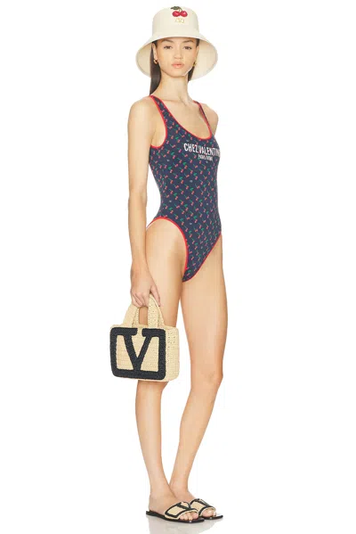 Valentino Garavani Viva Superstar Crochet Small Tote Bag In Neutral