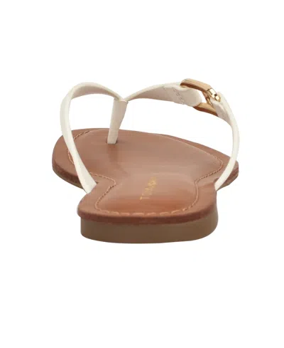 Tommy Hilfiger Liande Thong Sandal In White