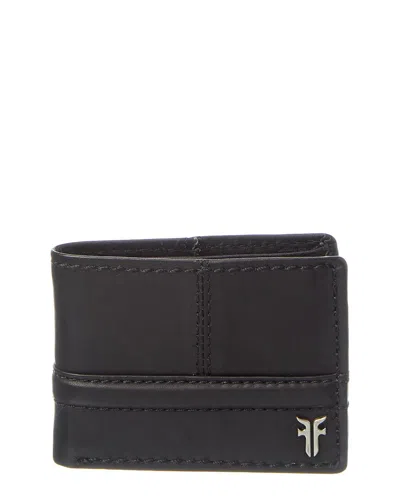 Frye Nash Id Window Leather Bifold Wallet In Black
