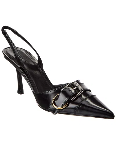 Givenchy Voyou 45 Leather Slingback Pumps In Black