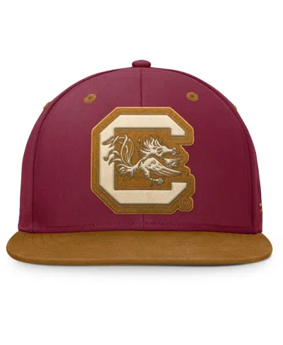 Fanatics Men's Garnet/brown South Carolina Gamecocks Noboa Fitted Hat In Multi