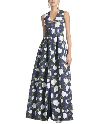 Sachin & Babi Brooke Gown In Blue