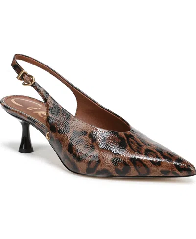 Circus Ny By Sam Edelman Women's Fawn High-vamp Pointed Toe Pumps In Brown