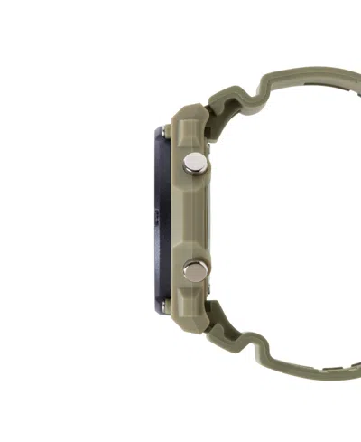 Casio Men's Analog Tan Resin Watch, 52.5mm In Green