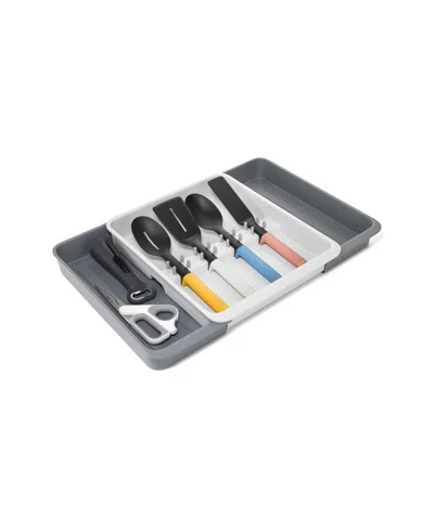 Joseph Joseph Drawer Store Expanding Utensil And Gadget Organizer, 16" X 13" In Gray