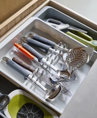 Joseph Joseph Drawer Store Expanding Utensil And Gadget Organizer, 16" X 13" In Gray