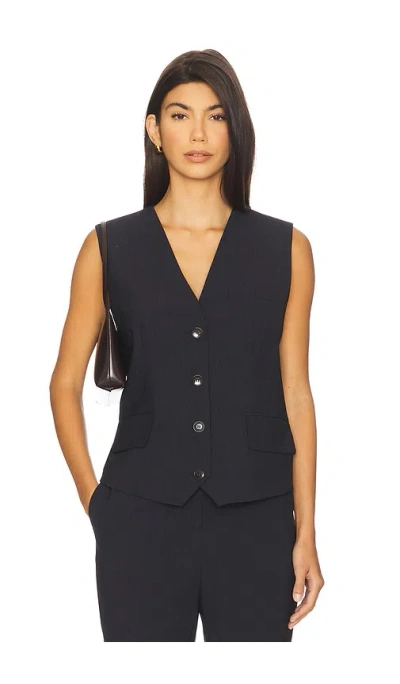 Herskind Atlas Vest In Blue