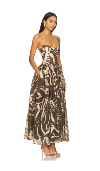 Bardot Estie Printed Maxi Dress In Multi