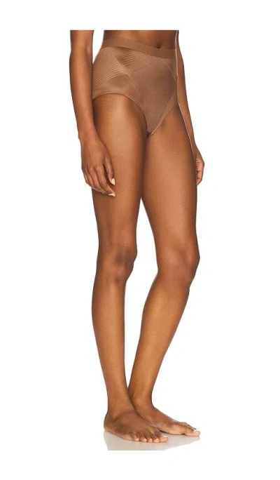 Spanx Shape Invisible Brief In Brown