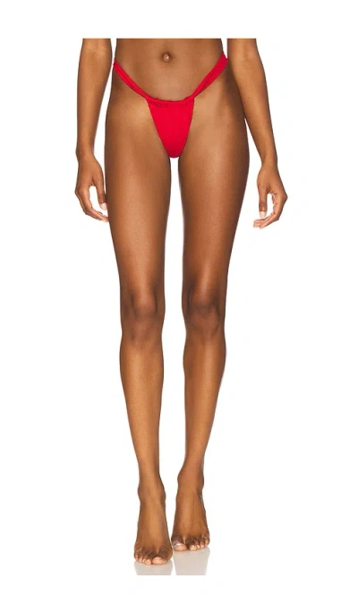 Lioness X Revolve Paradiso Bikini Bottom In Red