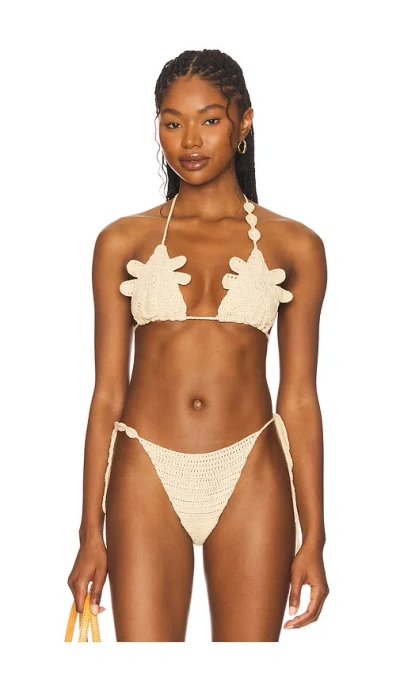 Lioness X Revolve Samba Bikini Top In Brown