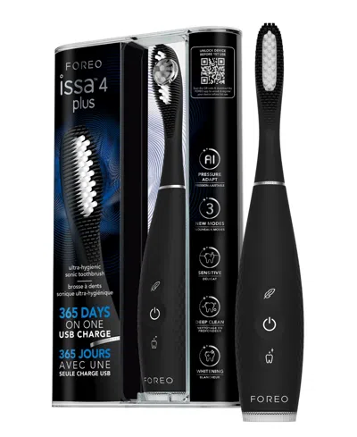 Foreo Issa 4 Plus Electric Toothbrush In Black
