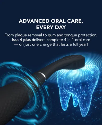 Foreo Issa 4 Plus Electric Toothbrush In Black