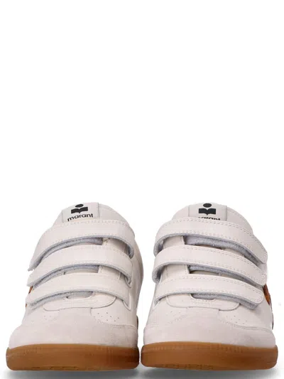 Isabel Marant Calfskin Sneakers Leopard Detail In Multi