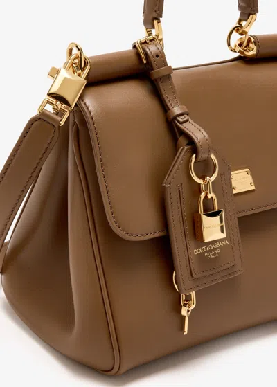 Dolce & Gabbana "my Sicily" Handbag In Brown
