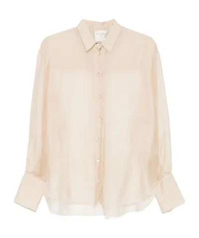 Forte Forte Organze Shirt In Nude