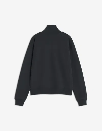 Maison Kitsuné Brunello Cucinelli Wool Belted Coat In Black