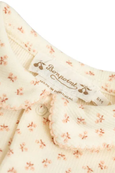 Bonpoint Long Sleeve Jumpsuit In Yellow