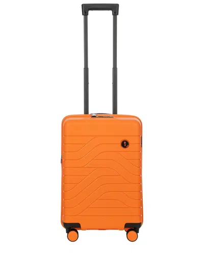 Bric's B Y Ulisse 21 Carry-on Expandable Spinner In Orange
