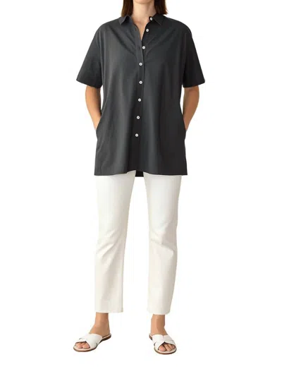 Terra Classic Shirt In Charcoal In Gray