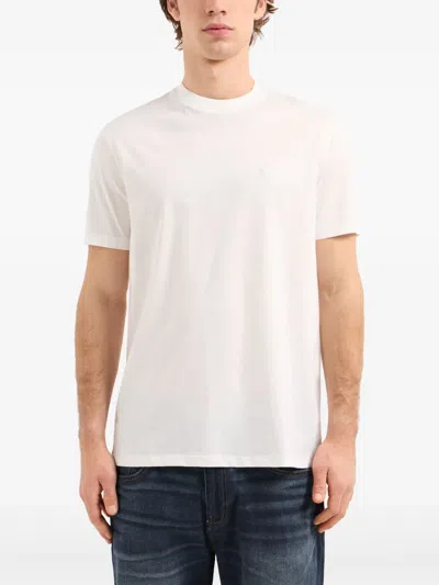 Armani Exchange Logo-print T-shirt In White