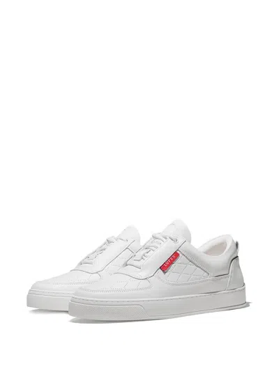 Leandro Lopes Lace-up Low-top Sneakers In White