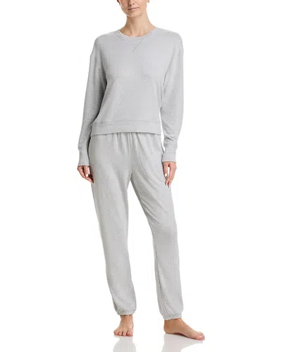 Aqua Sleep Lazy Days Pajama Set - Exclusive In Gray