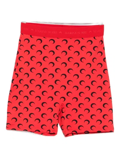 新月图案打底裤袜