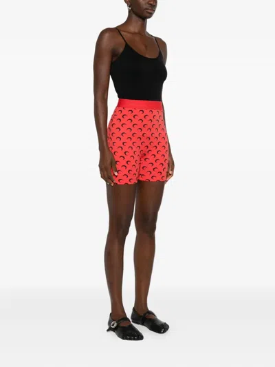 新月图案打底裤袜