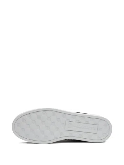 Leandro Lopes Ezio Quilted-pattern Leather Sneakers In Black