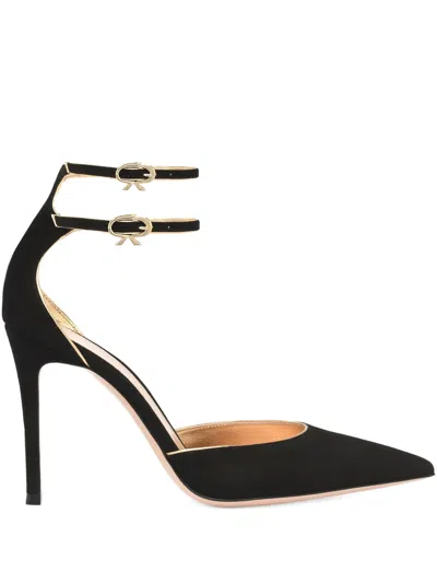 Gianvito Rossi 'ivette' Pumps Featuring Open Sides In Black