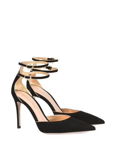Gianvito Rossi 'ivette' Pumps Featuring Open Sides In Black