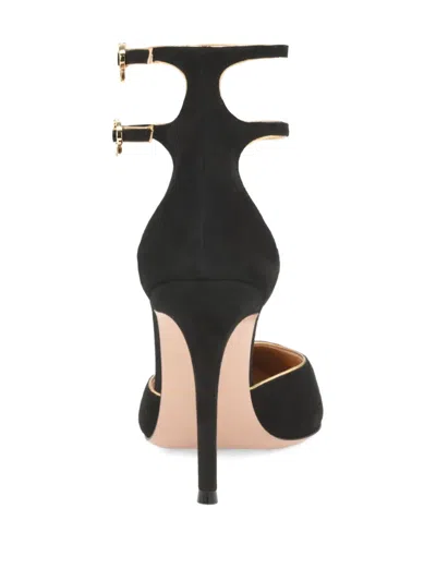 Gianvito Rossi 'ivette' Pumps Featuring Open Sides In Black