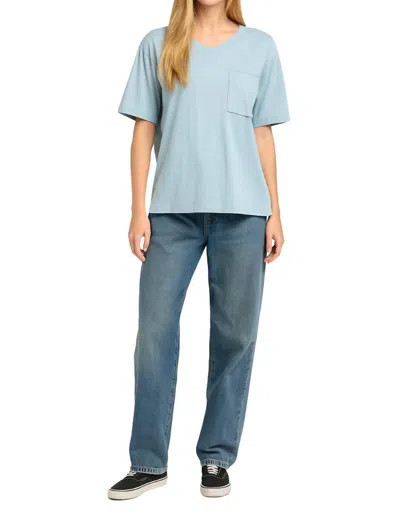 Terra Classic Big Pocket Tee In Blue